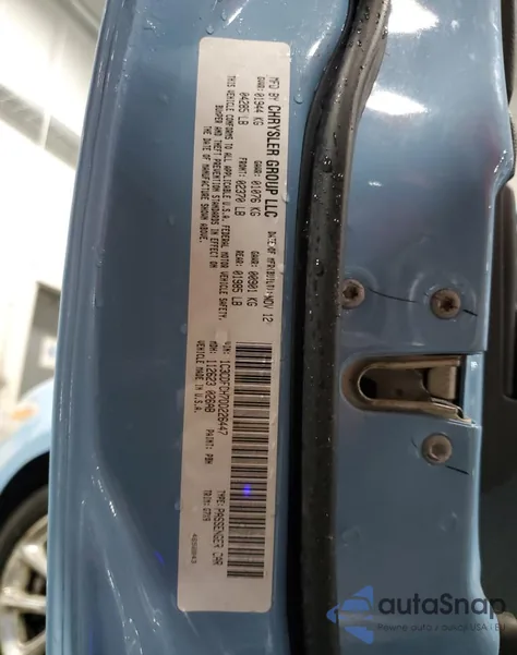 2013 Dodge Dart Limited from USA, damaged, VIN 1C3CDFCH7DD226447